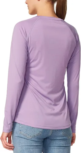 Vista 2 de BALEAF Camisas de manga larga para mujer, protección solar UPF50+, secado rápido, senderismo, pesca