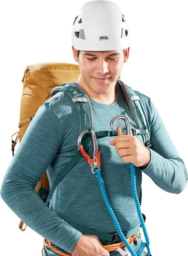 Vista 11 de Deuter Mochila Trail 24L para senderismo y escalada de montaña Almendra-mar profundo