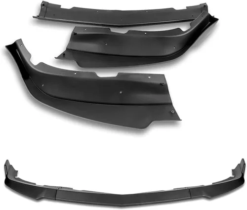 Vista 4 de Borde de parachoques delantero compatible con Dodge Charger 2011 2012 2013 2014, alerón de parachoques delantero, kit de cuerpo divisor sin pintar