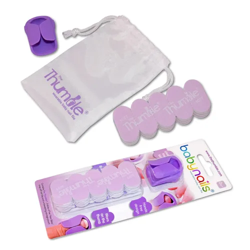 Vista 8 de Baby Nails™ - La lima de uñas para bebé portátil I 6 meses + paquete estándar - Set de cuidado de uñas para bebé (6 meses + )