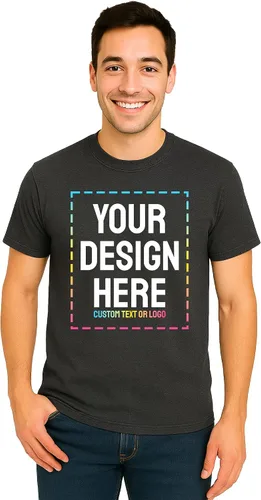 Vista 8 de Camisetas Gildan personalizadas - Camisetas personalizadas con texto, imagen o logotipo Diseña tu propia camisa para hombres y mujeres Merch on
