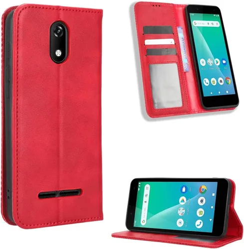 Vista 28 de Funda para BLU Bold N2, funda de piel sintética para BLU Bold N2, funda para BLU Bold N2 5G N0050UU Funda de piel sintética negra Negro