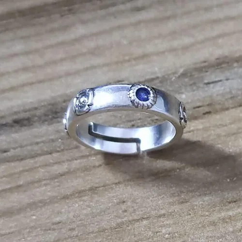 Vista 3 de Shopular Anillo de plata de castillo móvil de anime, anillos de Sophie, joyería de cosplay, regalo de cumpleaños de Navidad