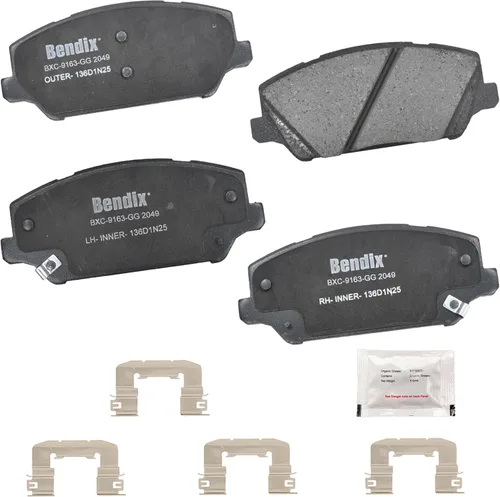 Vista 303 de Bendix - Pastillas de freno Priority1 CFM149 para Blue Bird TC1000, Chevrolet C30, Pickup, C35, C3500HD, G30, Van, K30, P30, R30, R3500, V30, V3500