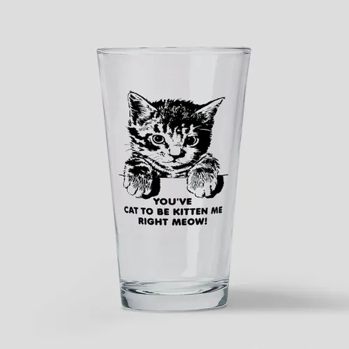 Vista 15 de CafePress Otro Black Cat - Vaso de pinta, 16 onzas Transparente - Otro vaso de pinta de gato negro