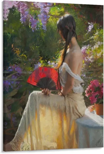 Vista 73 de Vicente Romero Redondo - Póster de pinturas artísticas de pared (32) marcos de fotos, regalos, lienzo, arte de pared, impresiones decorativas