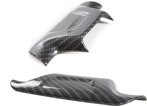 Vista 6 de Voodonala Cubierta de fibra de carbono para volante Chevrolet Chevy Camaro Accesorios interiores 2017-2025