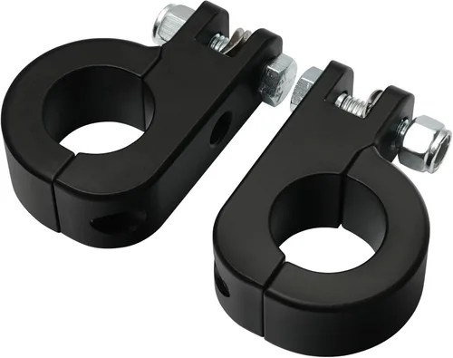 Vista 9 de TCMT - Kit de montaje de protectores de estribos para viajar en autopista de 1 1/4 de pulgadas (32 mm), para motocicletas Harley Touring Road