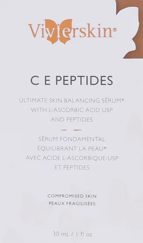Vista 2 de VivierSkin Suero de péptidos C E, 1 onza líquida
