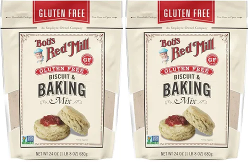 Vista 6 de Bob's Red Mill Mezcla para hornear y galletas sin gluten, 24 onzas (paquete de 4) - Kosher