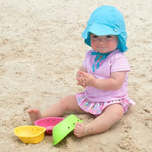 Vista 16 de i Play - Gorro de natación y protección solar para bebé