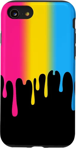 Vista 18 de Pan Pride LGBT+ Colorful Dripping Rainbow Pansexual Case for iPhone 17