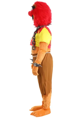 Vista 3 de Disfraz de Animal de los Muppets Disney para Hombre Talla Plus Multicolor