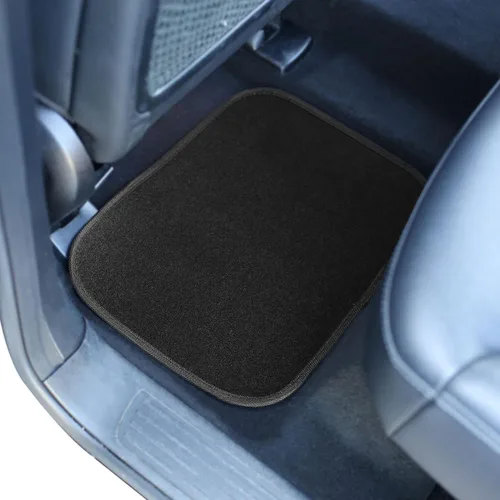 Vista 5 de FH Group Alfombrillas de ajuste universal para automóvil, alfombrillas multiusos y protectores para automóviles, SUV y camiones, alfombrillas Negro
