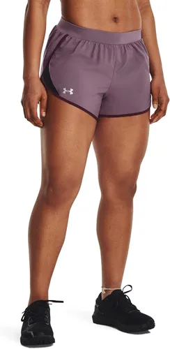 Vista 18 de Under Armour Women's Fly by 2.0 Running Shorts (027) negro / azul glaciar / reflectante