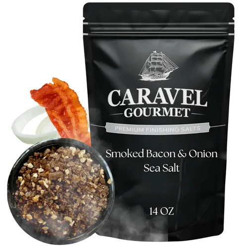 Vista 4 de Sal marina de chipotle de tocino ahumado - Bolsa de recarga