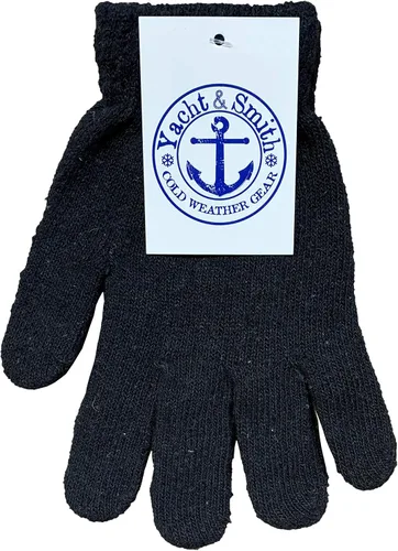 Vista 3 de Paquete de 240 gorros o guantes de Yacht Smith gorros o guantes térmicos a granel de invierno