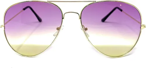 Vista 2 de My Shades - Gafas de sol de aviador clásicas con espejo de color plateado espejo retro de metal para adolescentes, adultos, hombres y mujeres