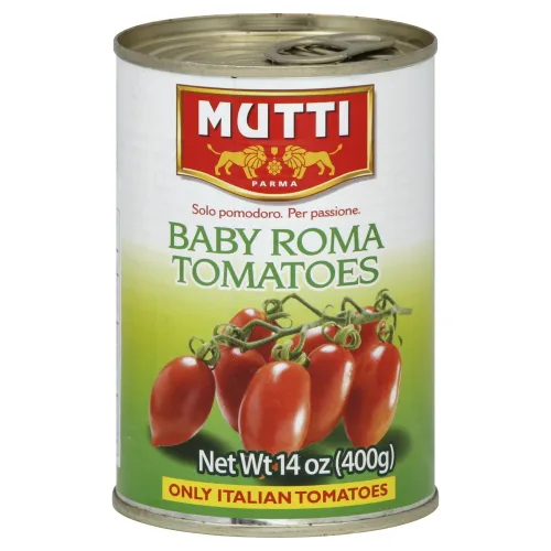 Vista 10 de Mutti Tomates PDO San Marzano auténticos pelados enteros lata de 14 onzas