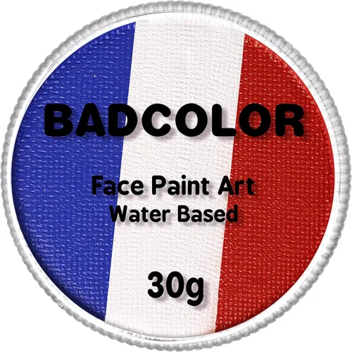Vista 31 de Pintura facial negra (1.06 onzas), kit de pintura facial activada por agua para niños y adultos, paleta de pintura facial de maquillaje SFX