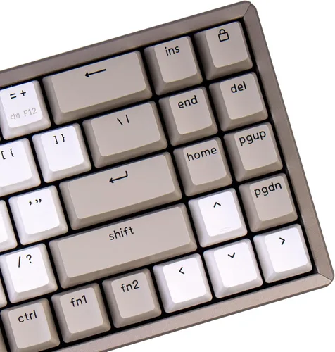 Vista 6 de Keychron Teclado mecánico inalámbrico Bluetooth 51 con marco de aluminio K14 con interruptor rojo tecladobatería recargable teclado compacto de 72