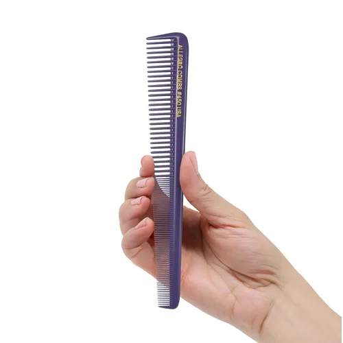 Vista 4 de Allegro Peines cónicos para el cabello, peinetas de peluquero para mujeres y hombres, 12 unidades (púrpura)