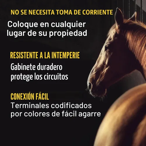 Vista 4 de Zareba esp5 m-z 5-mile Cargador Solar de baja impedancia