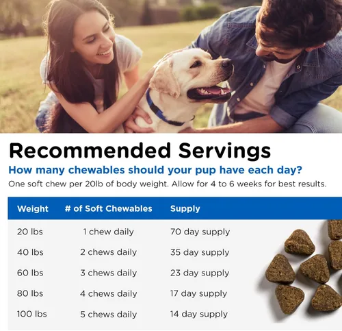 Vista 5 de Nutri-Vet Adult-Vite Plus Dog Multivitamínico Masticable suave, suplemento diario para perros con vitaminas minerales y antioxidantes, apoya