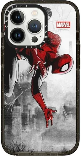 Vista 81 de CASETiFY Funda para iPhone Air, compatible con MagSafe Marvel VS CoLab Protección contra caídas de grado militar 4x de 8.2 pies Funda Capitán