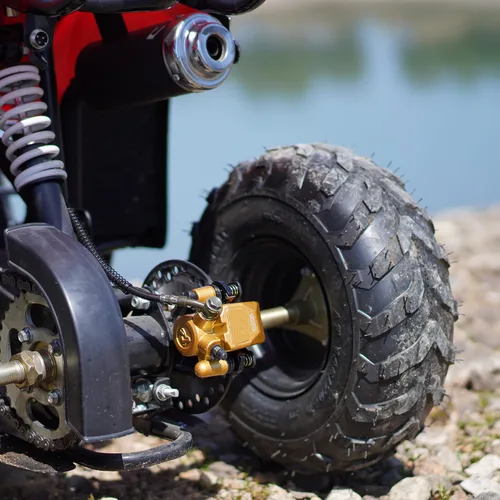Vista 4 de Reemplazo de Pinza de Freno Trasero ATV 80T - Compatible con 90 cc 110 cc 125 cc 150 cc 200 cc 6.5 HP kt196 gx150 Kandi Baja TaoTao Chinese Go Kart