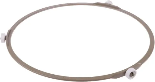 Vista 4 de Anillo giratorio de microondas grande Anillo de soporte de rodillo giratorio para horno de microondas, bandeja de placa de vidrio para microondas