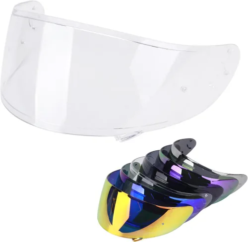 Vista 10 de Visera de casco de motocicleta para RF-1200 de repuesto, visera tintada para casco de motocicleta compatible con RF-1200 CWR-1 X14 Z7 X-Spirit