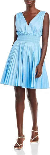 Vista 3 de Rebecca Taylor Vestido de cintura fruncida para mujer