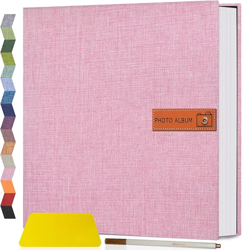 Vista 30 de Popotop Álbum de fotos grande autoadhesivo 4x6 5x7 8x10 Álbum de recortes DIY Libro de imágenes, Regalos para mamá, familia, bebé y boda