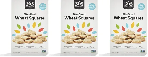 Vista 5 de 365 by Whole Foods Market, Cereal cuadrado de trigo del tamaño de un bocado, 14 onzas