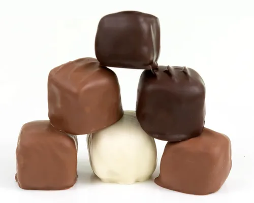 Vista 4 de Caramelo de esponja de chocolate negro