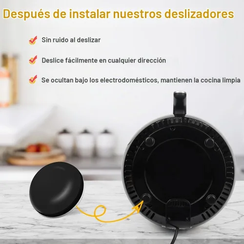 Vista 7 de Shintop - 16 deslizadores adhesivos para electrodomésticos de cocina