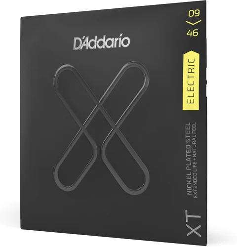 Vista 8 de D'Addario Cuerdas para guitarra eléctrica, XT con revestimiento de níquel, XTE1059, calibre ligero regular 10-59, juego de 7 cuerdas, paquete de 1