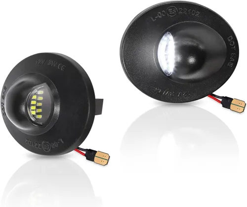 Vista 11 de Conjunto de lámpara LED para placa de matrícula compatible con Chevy Silverado 1500 2500 3500 Suburban Tahoe GMC Sierra Yukon XL Cadillac Escalade