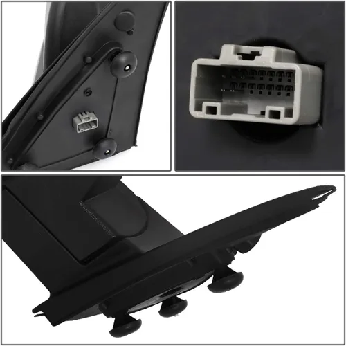 Vista 7 de DNA MOTORING OEM-MR-TO1320252 Espejo retrovisor izquierdo con calefacción compatible con Tundra 07-13