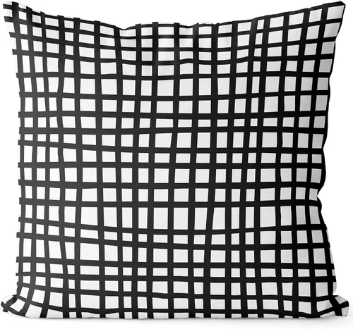 Vista 17 de BEDSUM Funda de almohada de microfibra, suave, decorativa, geométrica, abstracta, triangular, funda de cojín cuadrada para sofá, dormitorio, 18 x 18