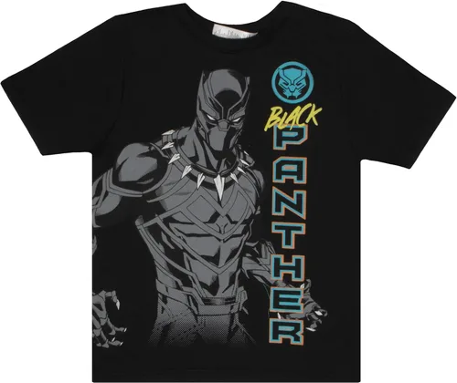 Vista 3 de Marvel Avengers Spider-Man Black Panther Miles Morales - Conjunto de camiseta de manga corta para niños, camiseta sin mangas y pantalones cortos