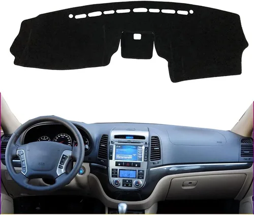 Vista 15 de Cubierta de tablero de coche Compatible con BMW X5 F15 2014 2015 2016 2017 2018 con transmisión a la izquierda Forro de alfombra de tablero