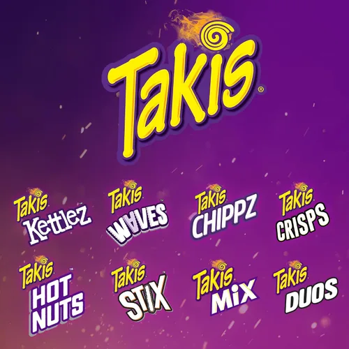 Vista 7 de Takis Fuego Kettlez Patatas fritas cocidas en hervidor, bolsa de 8 onzas