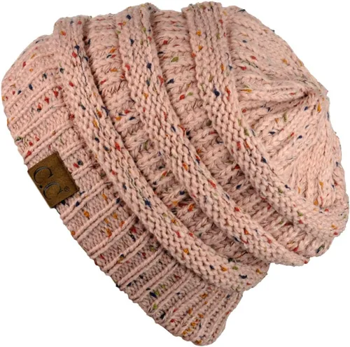 Vista 211 de C.C Trendy Warm Chunky Soft Stretch Cable Knit Beanie