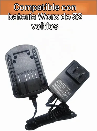 Vista 4 de WA3740 Cargador de batería de iones de litio de 32 voltios para baterías de iones de litio Worx WA3537