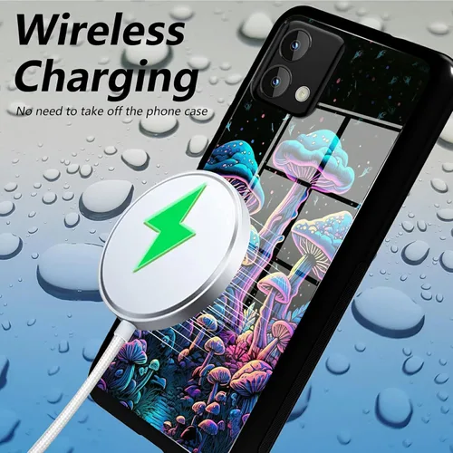 Vista 302 de Funda para Motorola Moto G Stylus 5G 2021 de vidrio templado, funda negra con diseño de mujer negra africana para mujeres y hombres, antiarañazos, a