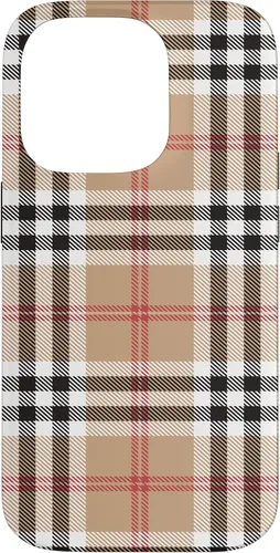 Vista 17 de Funda de franela a cuadros para iPhone 17