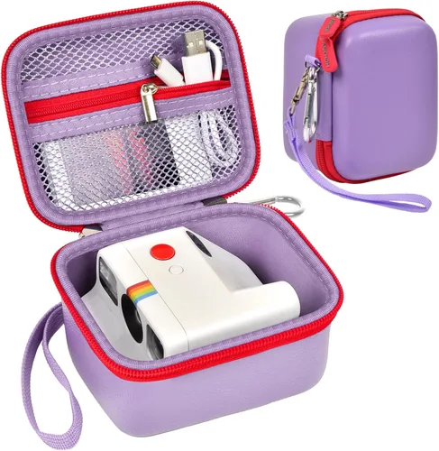 Vista 11 de ANKHOH Funda para Cámara Digital para Polaroid Go Generation 2 Gen 2/9035/9071/9070 Cámara Mini Instantánea, Almacenamiento de Cámaras de Película