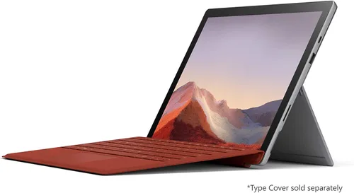 Vista 2 de Tablet Microsoft Surface Pro 7, pantalla táctil de 12.3", Intel Core i7, 16 GB de memoria, unidad de estado sólido de 512 GB